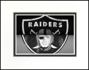Oakland Raiders Vintage T-Shirt Sports Art